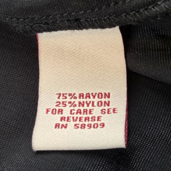 Reba Black Velvet Long Tunic Top/Dress Women's 14 Long Sleeve Western Country - Picture 5 of 10